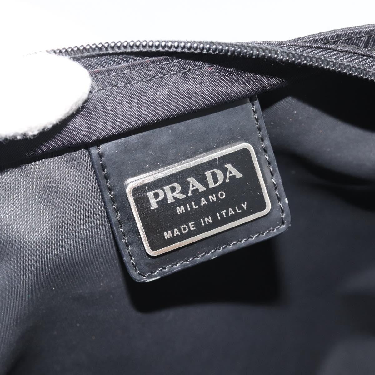 Prada Shoulder Tessuto, Black, Nylon, Shoulder Bag