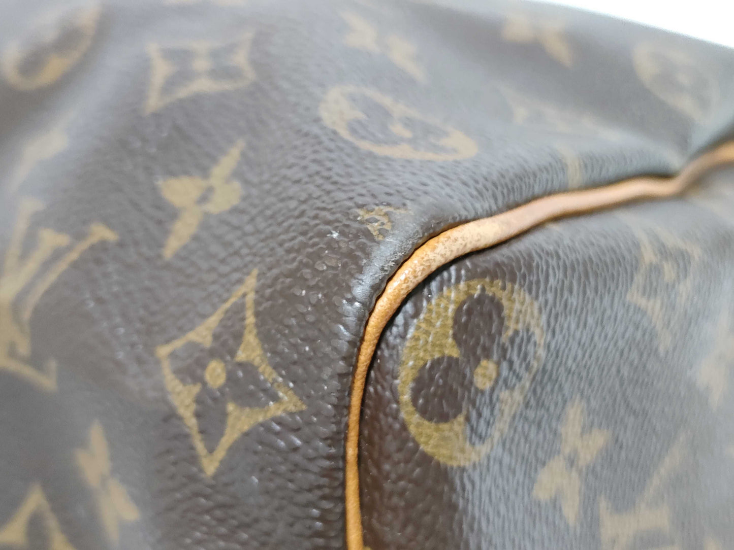 Louis Vuitton Speedy Handbag Monogram Canvas, Brown, Canvas, Handbag