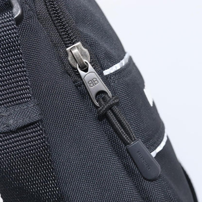 Balenciaga Sport Messenger Nylon, Black, Nylon, Handbag