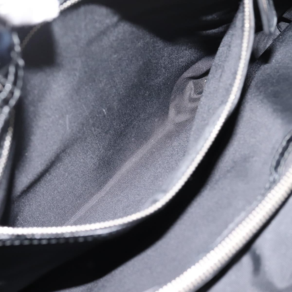 Christian Dior Soft Chain Cannage Quilt Patent, Black, Patent Leather, Tote Bag