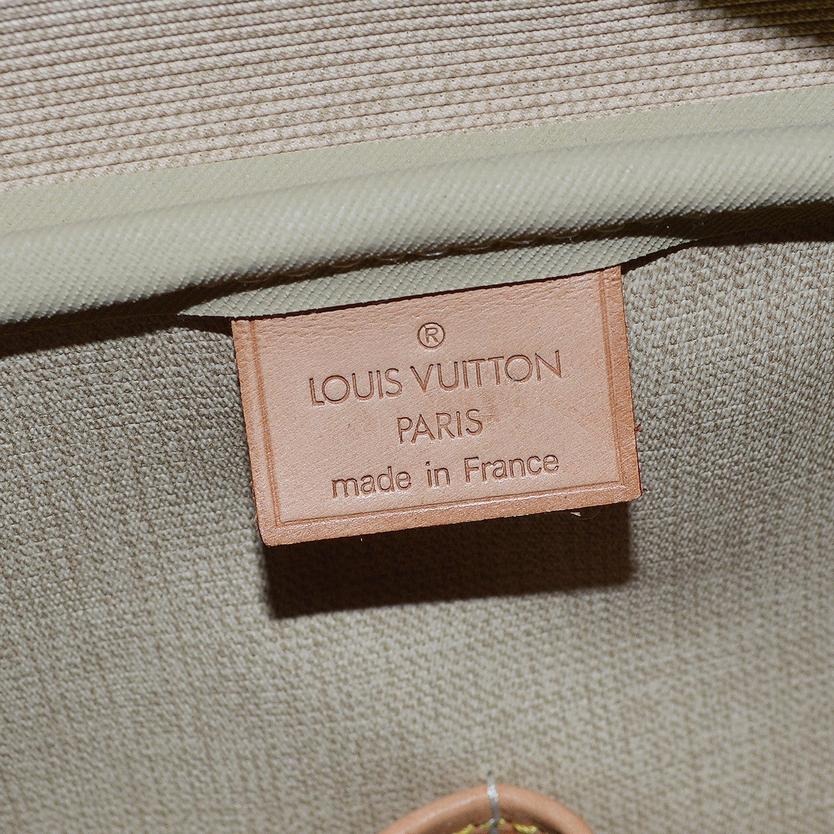 Louis Vuitton Deauville Monogram, Brown, Canvas, Handbag