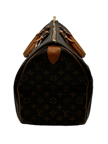 Louis Vuitton Keepall Monogram Canvas, Brown, Canvas, Travel Bag