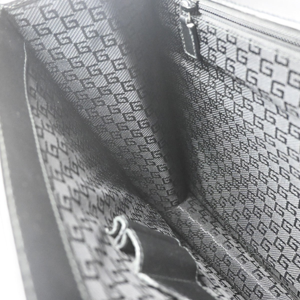 Gucci Briefcase Canvas, Black, Canvas, Briefcase