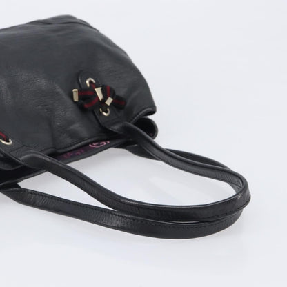 Gucci Princy Leather, Black, Leather, Tote Bag