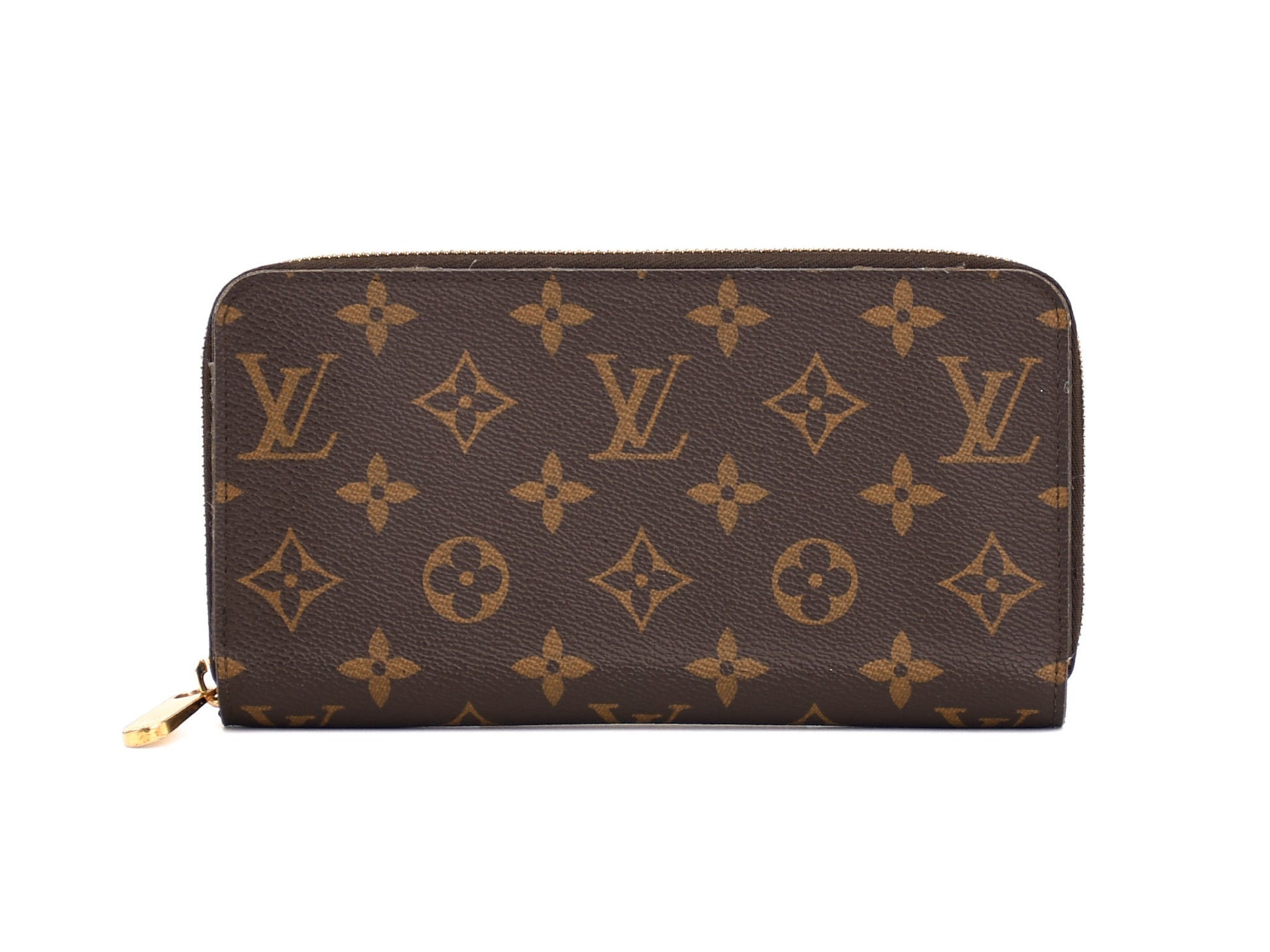 Louis Vuitton Zippy Organizer Monogram Canvas, Brown, Canvas, Wallet