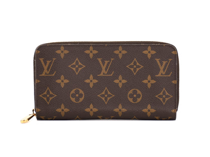 Louis Vuitton Zippy Organizer Monogram Canvas, Brown, Canvas, Wallet