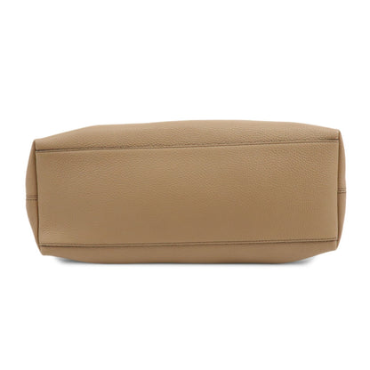 Gucci Soho Chain Strap Leather, Beige, Leather, Shoulder Bag