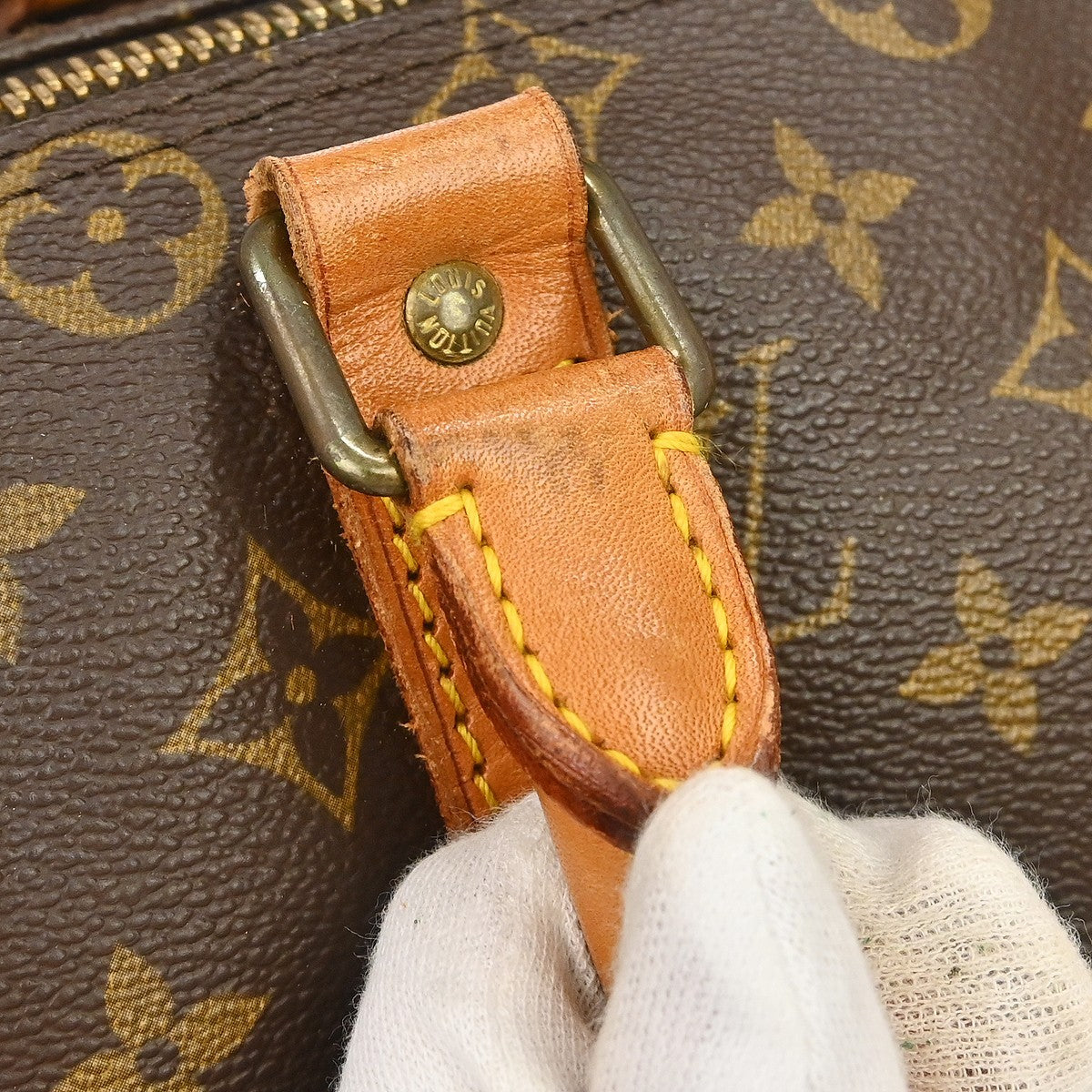 Louis Vuitton Keepall Bandouliere Monogram Canvas, Brown, Canvas, Travel Bag