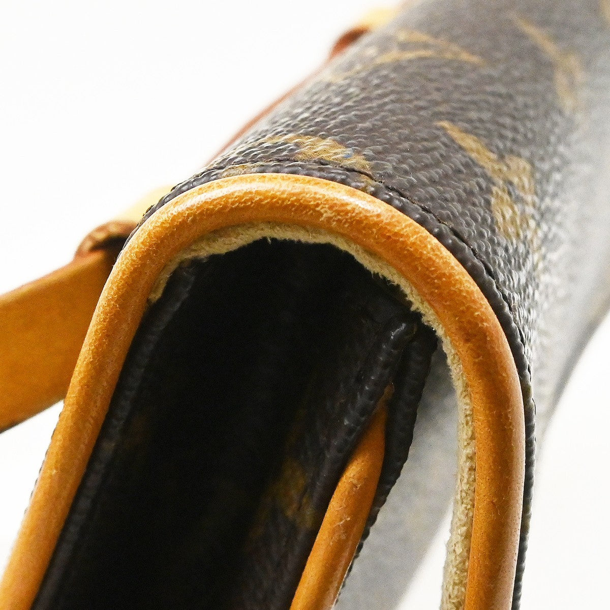 Louis Vuitton Florentine Pochette Damier, Brown, Canvas, Clutch