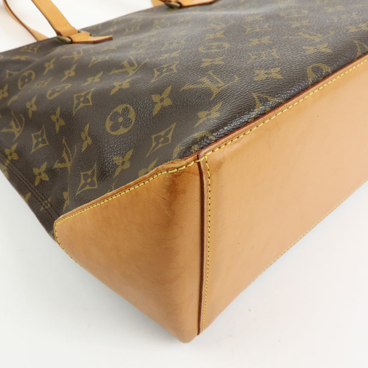Louis Vuitton Cabas Mezzo Monogram Canvas, Brown, Canvas, Tote Bag