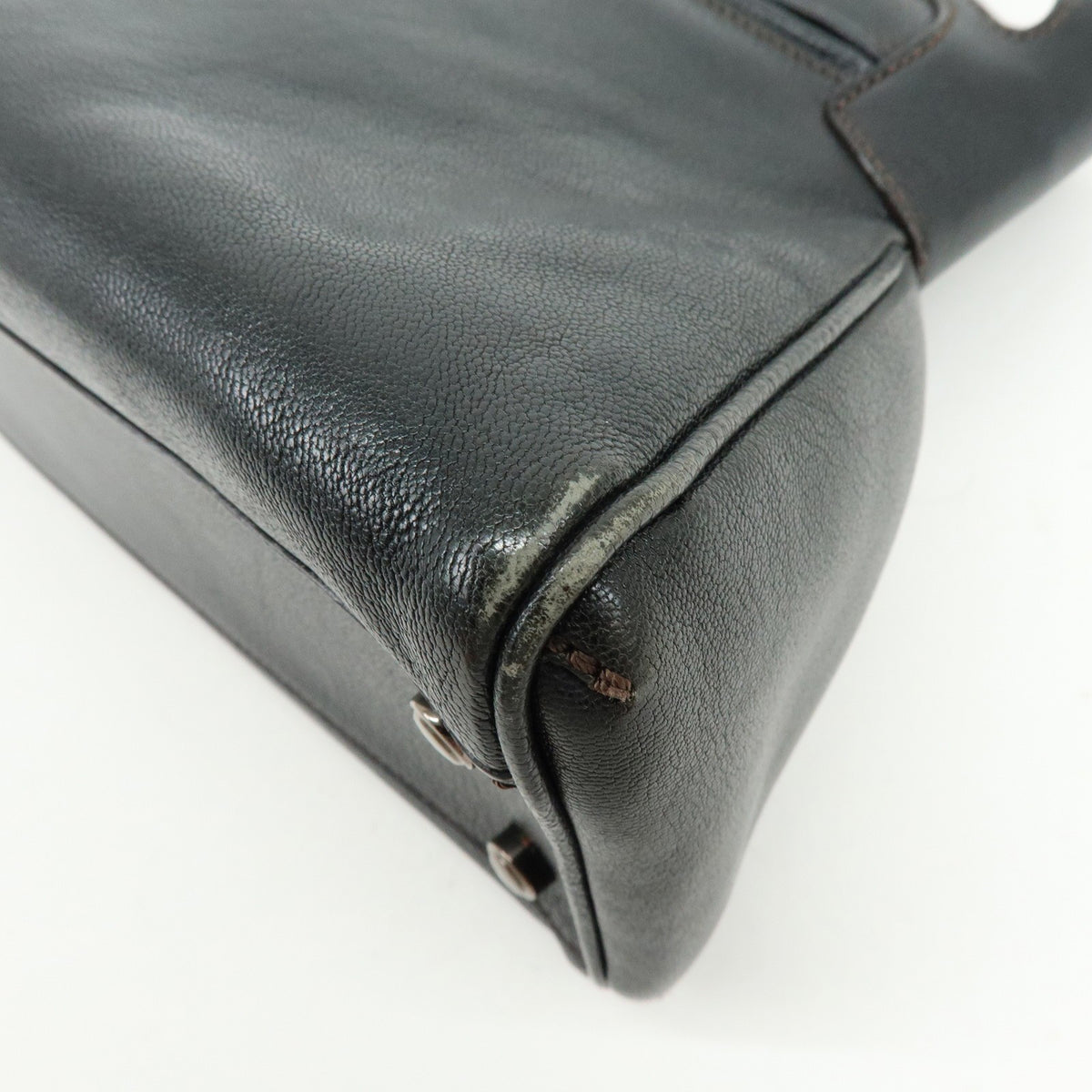 Cartier Marcello Leather, Black, Leather, Handbag