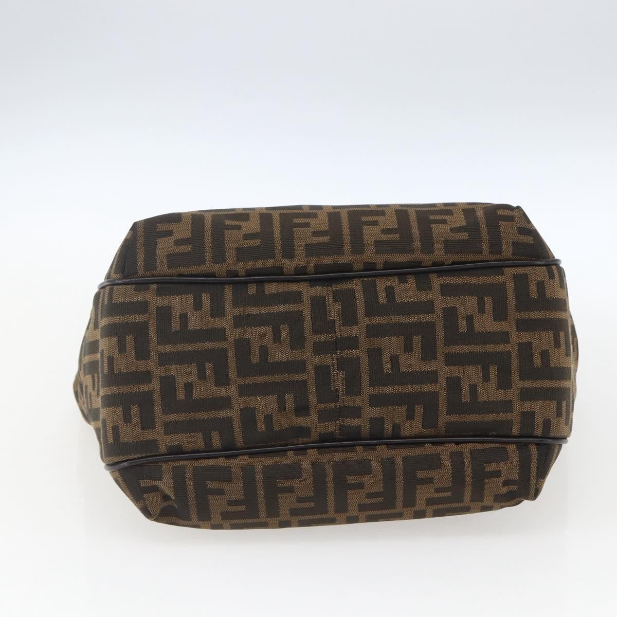 Fendi Chef Zucca Canvas, Brown, Canvas, Tote Bag