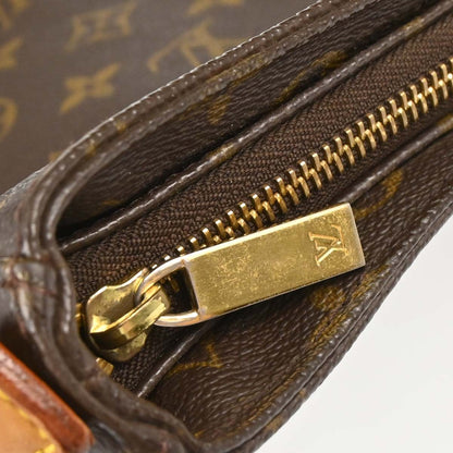 Louis Vuitton Looping Monogram Canvas, Brown, Canvas, Handbag