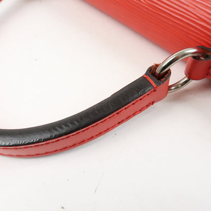 Louis Vuitton Cluny Top Handle Epi Leather, Red, Leather, Handbag