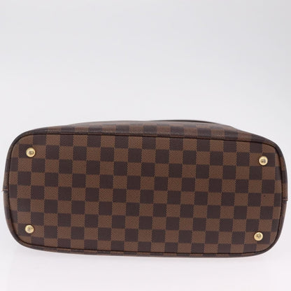 Louis Vuitton Kensington Damier, Brown, Canvas, Handbag
