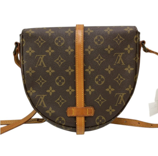 Louis Vuitton Chantilly Handbag Monogram Canvas, Brown, Canvas, Handbag