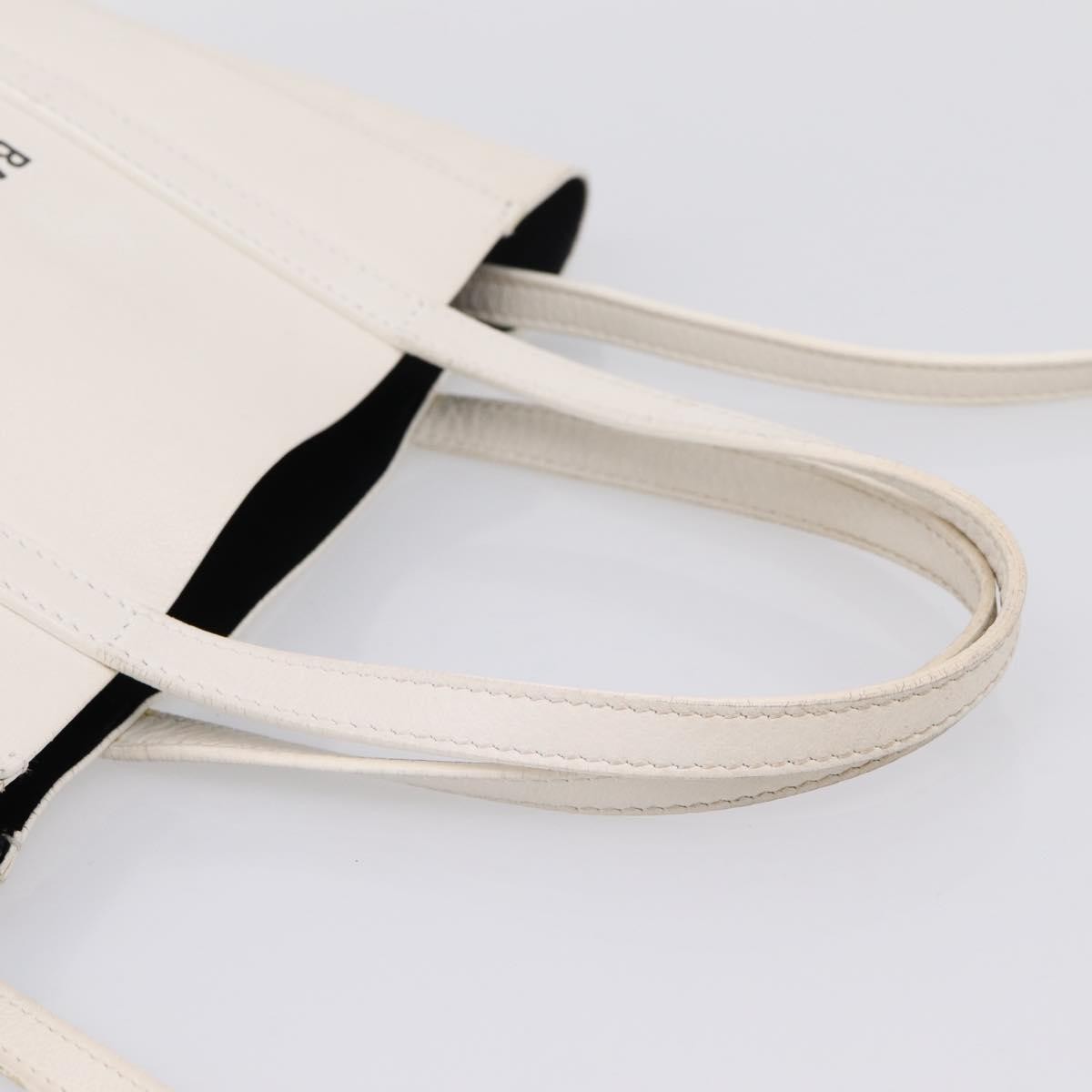 Balenciaga Everyday Leather, White, Leather, Tote Bag