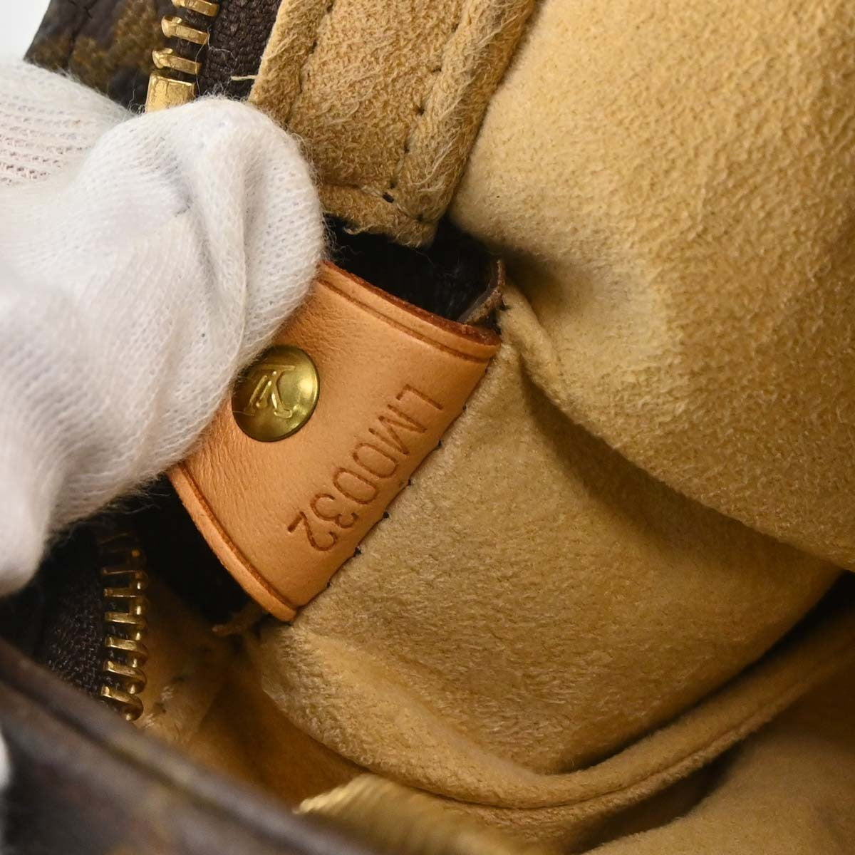 Louis Vuitton Looping Monogram Canvas, Brown, Canvas, Handbag