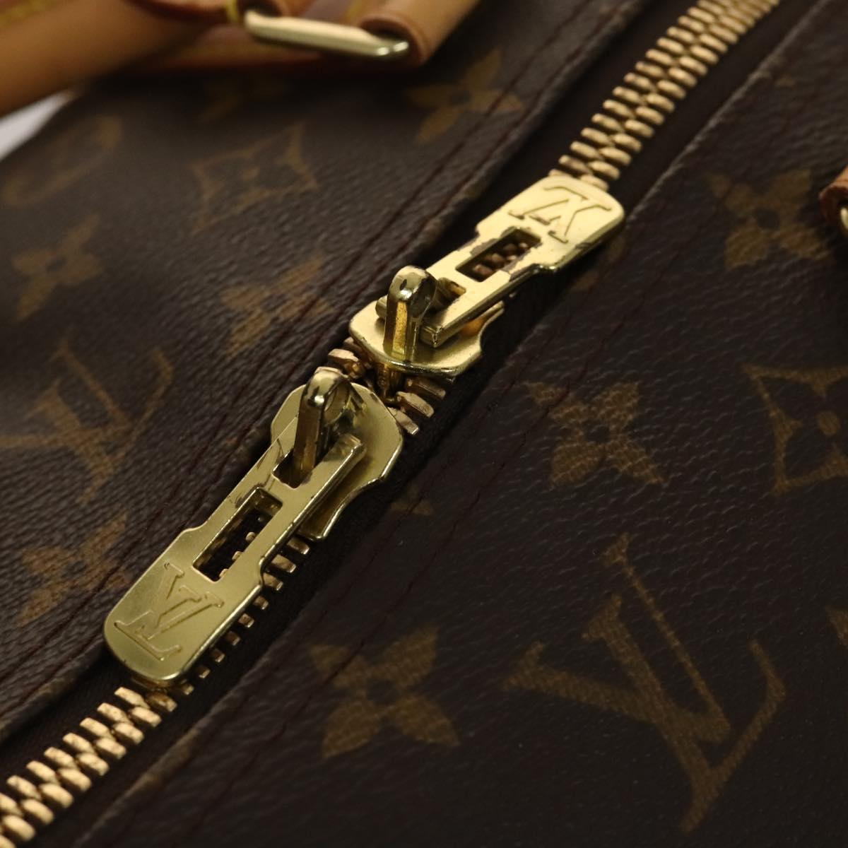 Louis Vuitton Keepall Bag Monogram Canvas, BROWN, CANVAS, Travel bag