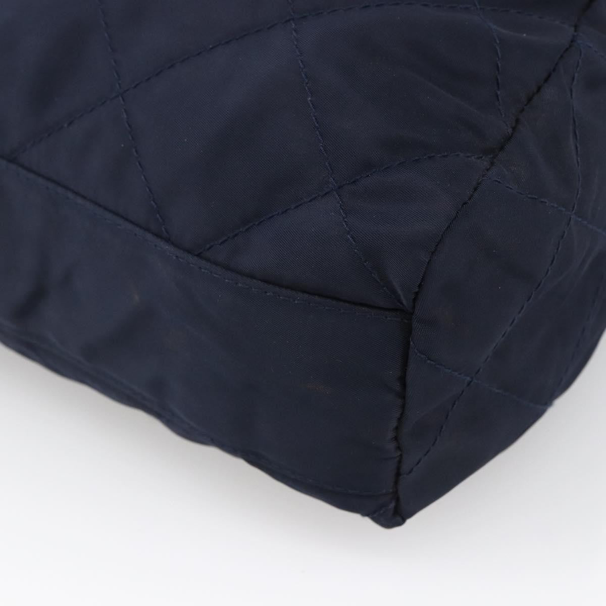 Prada Re-Edition 1995 Chain Quilted Re-Nylon, Navy, Nylon, Tote Bag