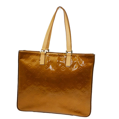 Louis Vuitton Columbus Monogram Vernis, Brown, Patent Leather, Handbag