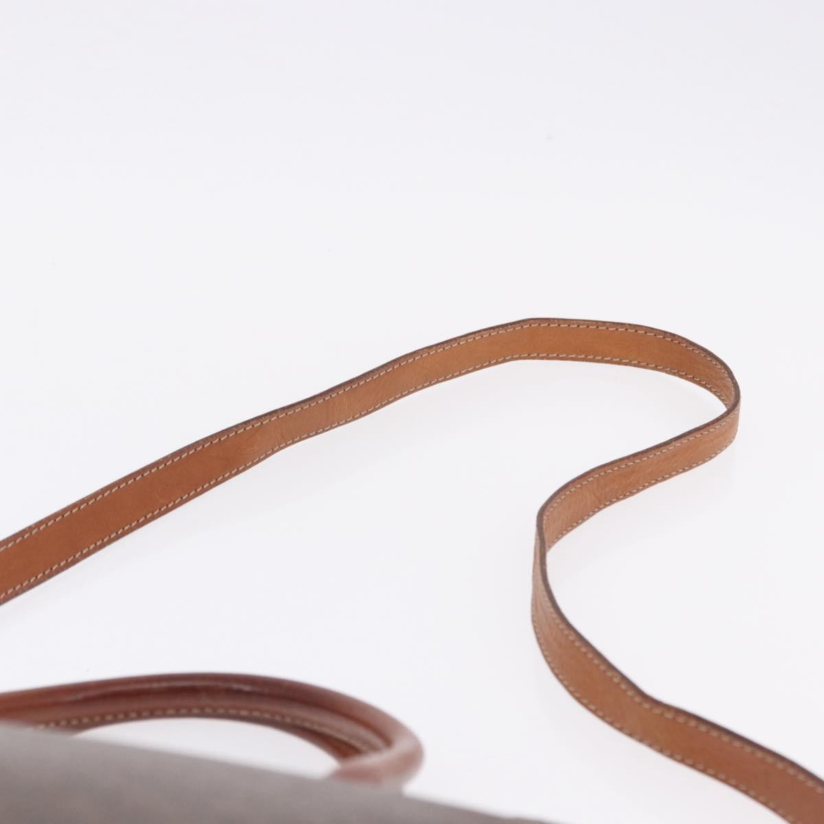Celine Macadam Leather, Brown, PVC, Handbag