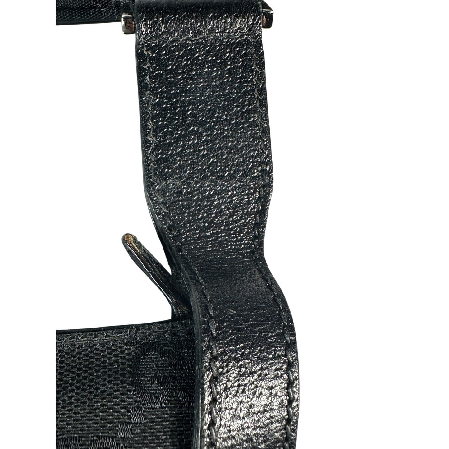 Louis Vuitton, Black, Leather, shoulder