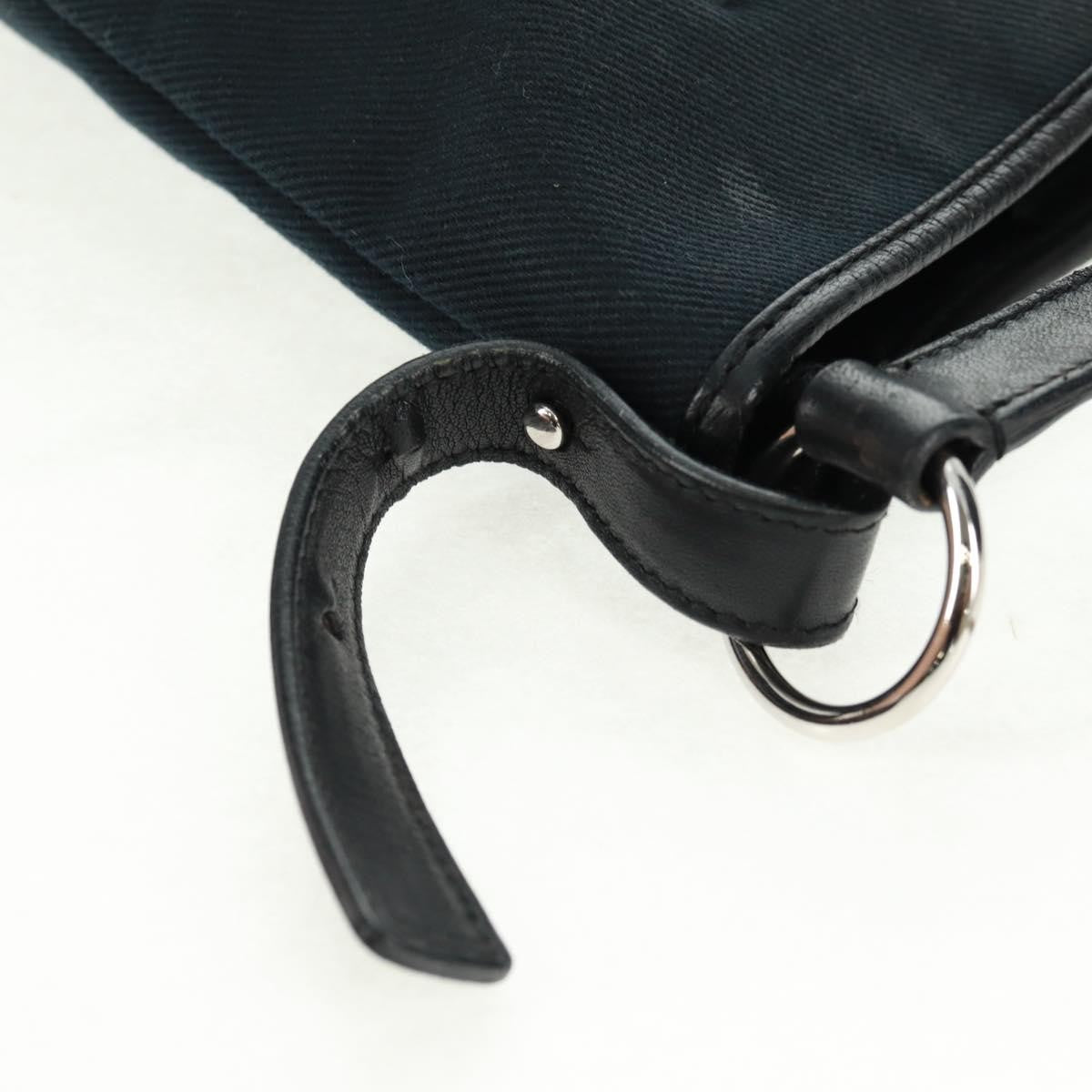 Saint Laurent Vintage Canvas, Black, Canvas, Handbag