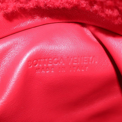 Bottega Veneta The Fringe Leather, Red, Textile, Clutch