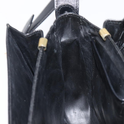 Celine Horse Carriage Leather, Black, Leather, Shoulder Bag