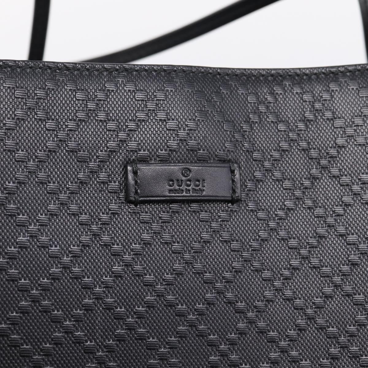 Gucci Bright Diamante Leather, Black, Leather, Tote Bag