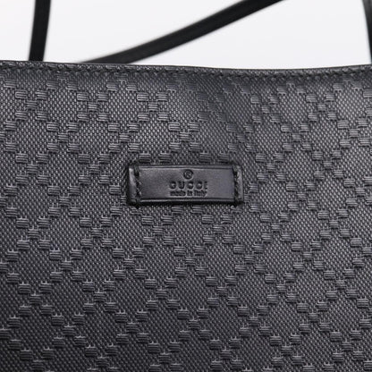 Gucci Bright Diamante Leather, Black, Leather, Tote Bag