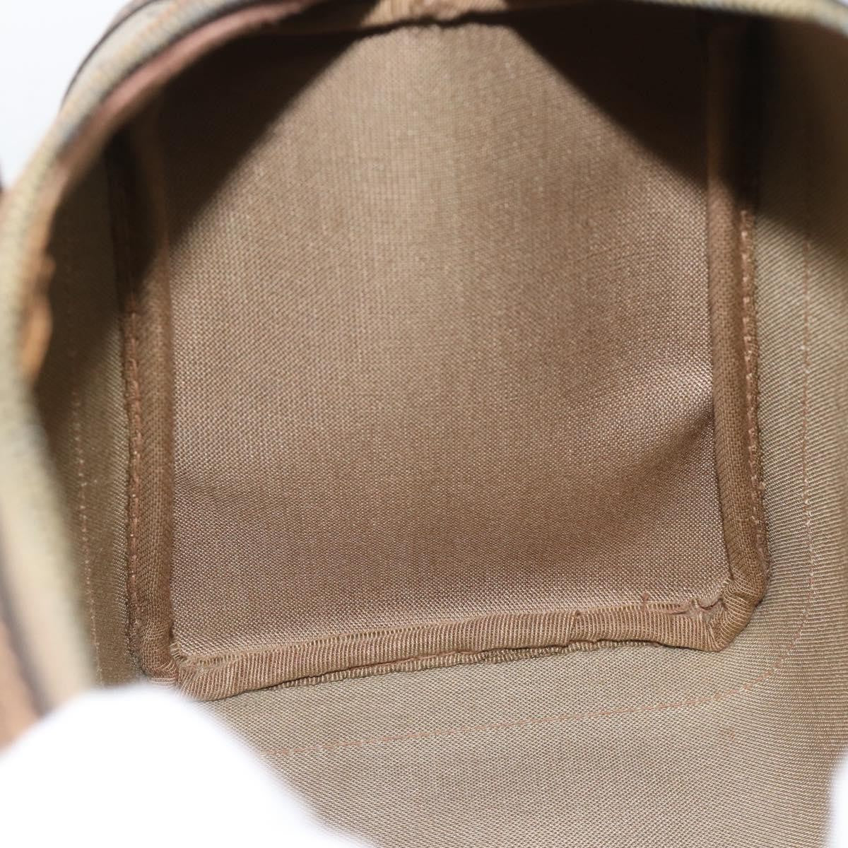 Gucci Vintage Web Boston GG Coated Canvas, Beige, Canvas, Handbag