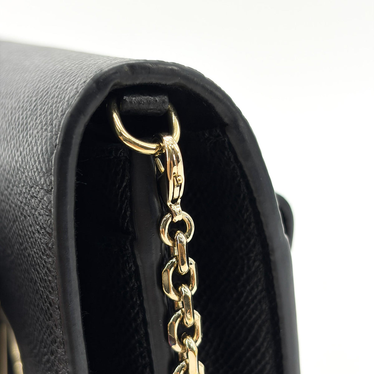 Christian Dior 30 Montaigne 2-in-1 Leather, Black, Leather, Crossbody Bag
