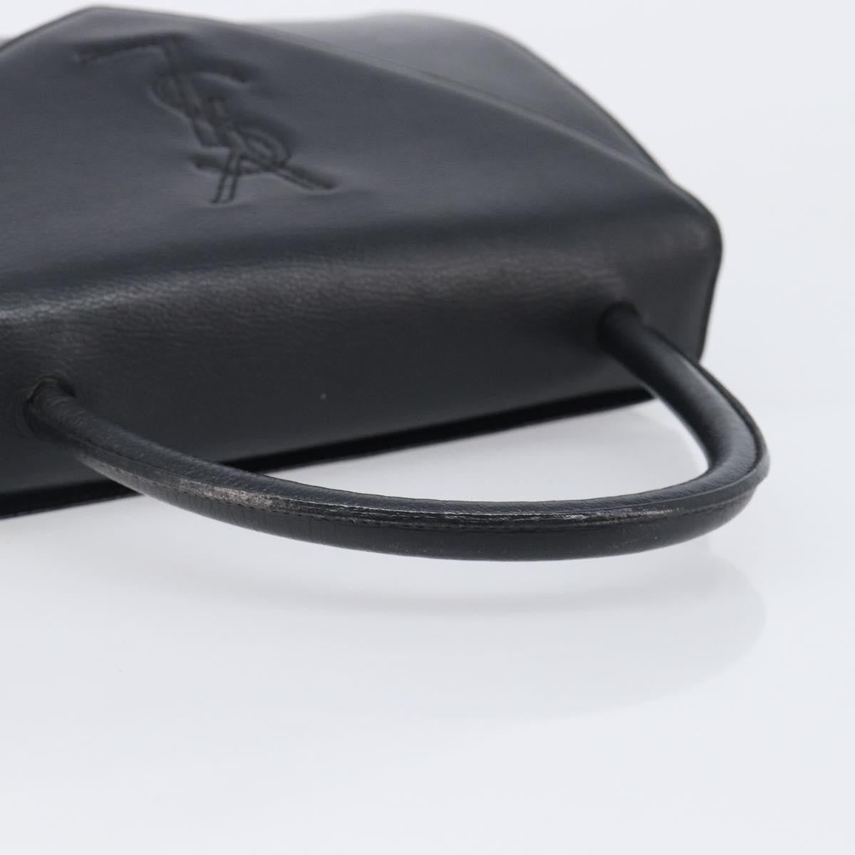 Saint Laurent Handbag Leather, Black, Leather, Handbag