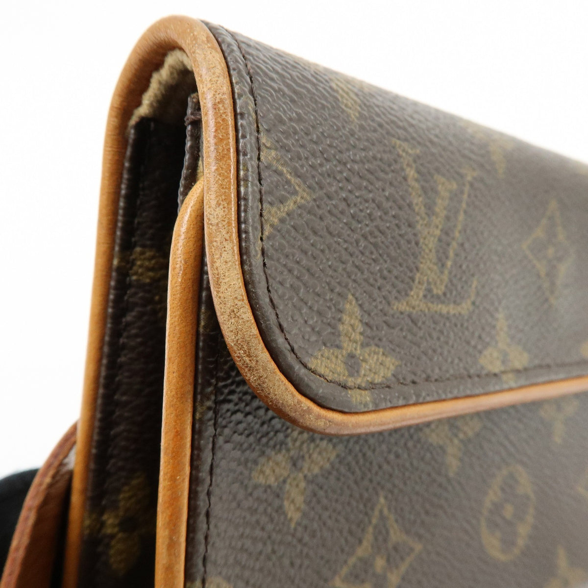 Louis Vuitton Florentine Waist Monogram Canvas, Brown, Canvas, Handbag