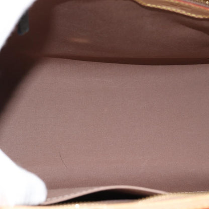 Louis Vuitton Blair Monogram Vernis, Beige, Patent Leather, Handbag