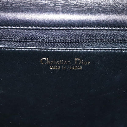 Christian Dior Shoulder Leather, Black, Leather, Shoulder Bag
