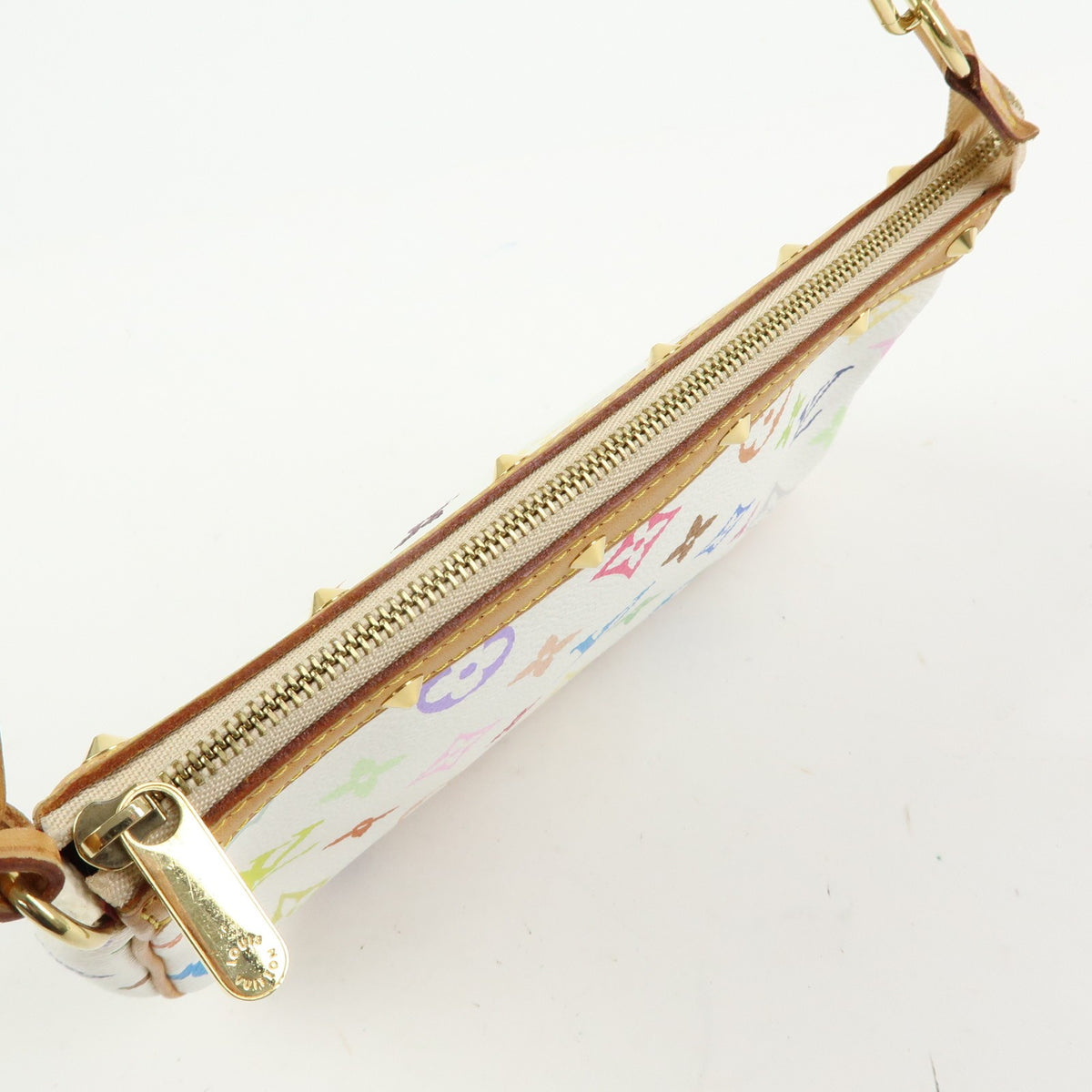 Louis Vuitton Pochette Accessoires Monogram Multicolor, Multicolour, Canvas, Clutch