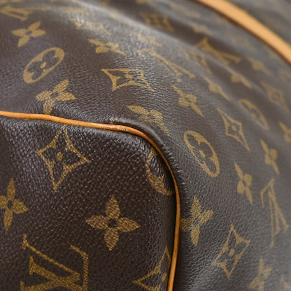 Louis Vuitton Keepall Monogram Canvas, Brown, Canvas, Travel Bag