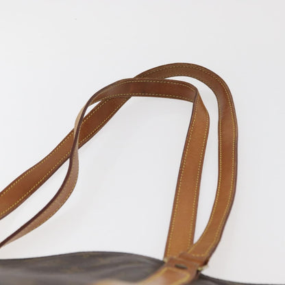 Louis Vuitton Shopping Sac Monogram Canvas, Brown, Canvas, Handbag