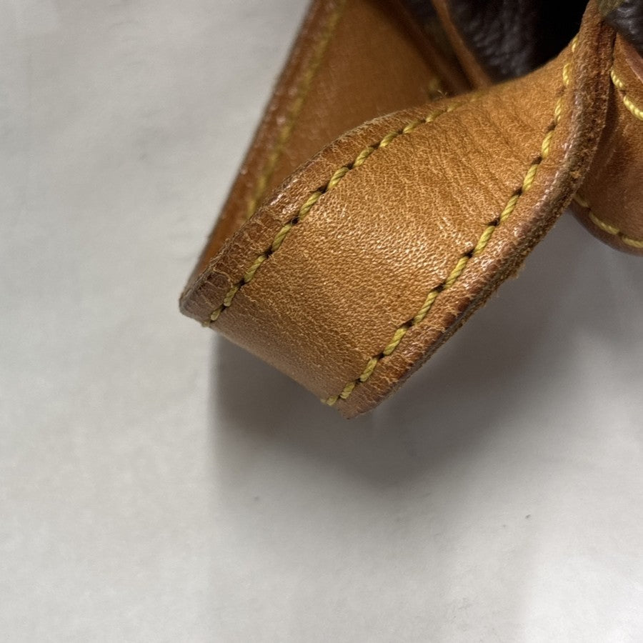 Louis Vuitton Saumur Monogram Canvas, Brown, Canvas, Shoulder Bag