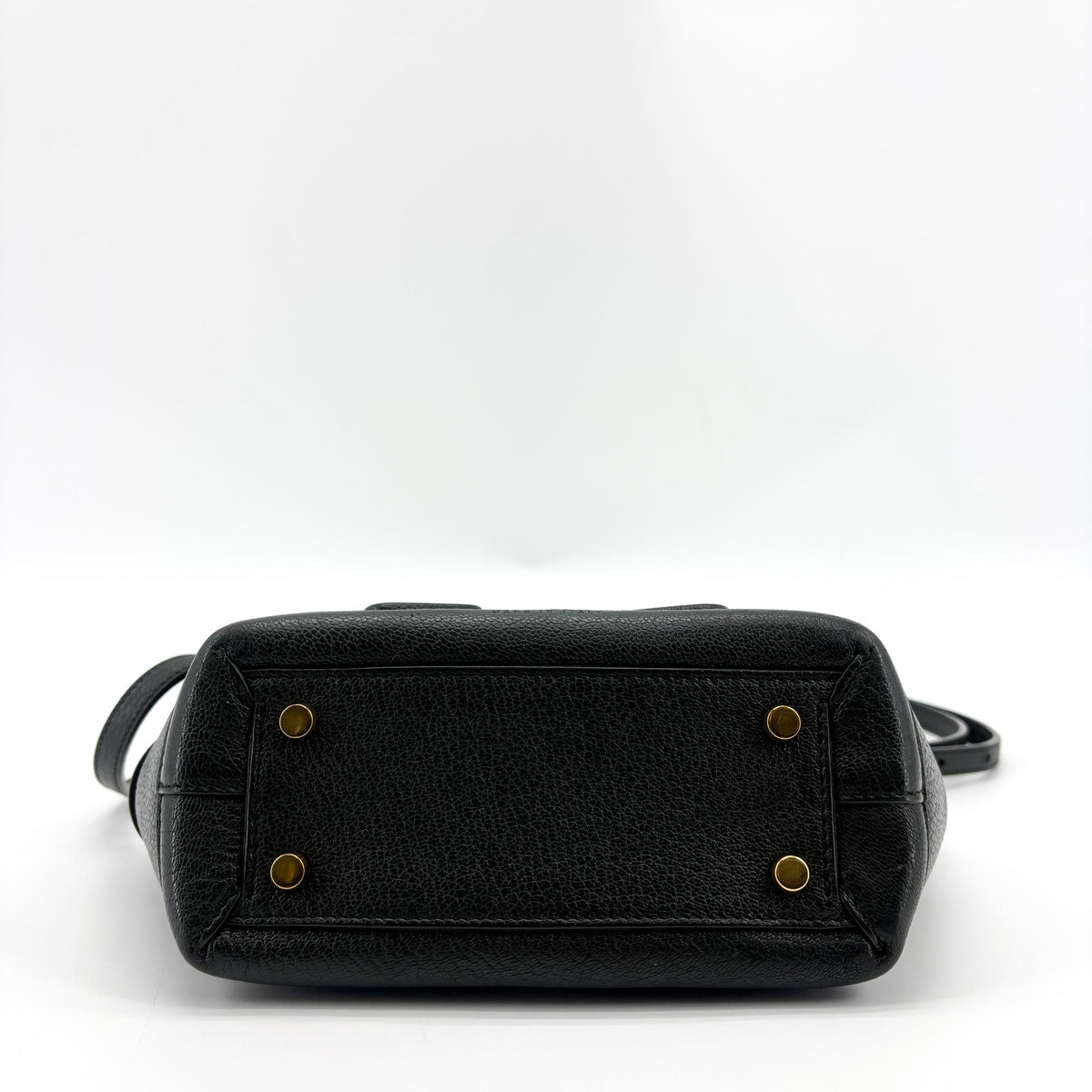 Bottega Veneta Arco Maxi Intrecciato Leather, Black, Leather, Tote Bag
