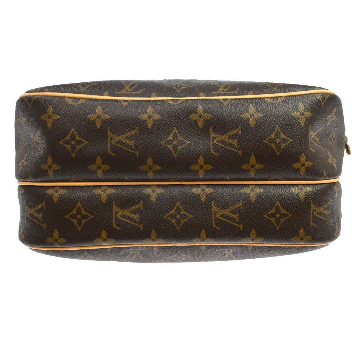 Louis Vuitton Reporter Monogram Canvas, Brown, Canvas, Shoulder Bag