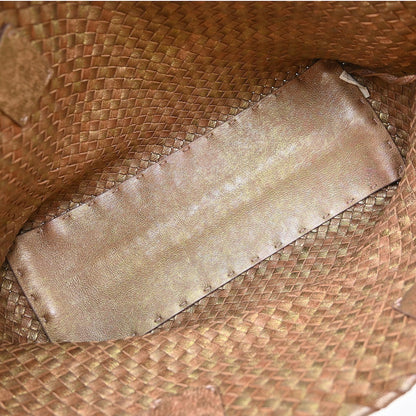 Bottega Veneta Cabat Intrecciato Nappa, Brown, Leather, Tote Bag