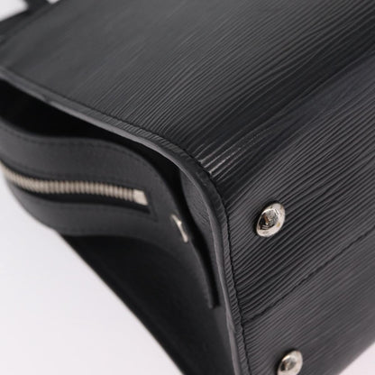 Louis Vuitton Vaneau Epi Leather, Black, Leather, Handbag