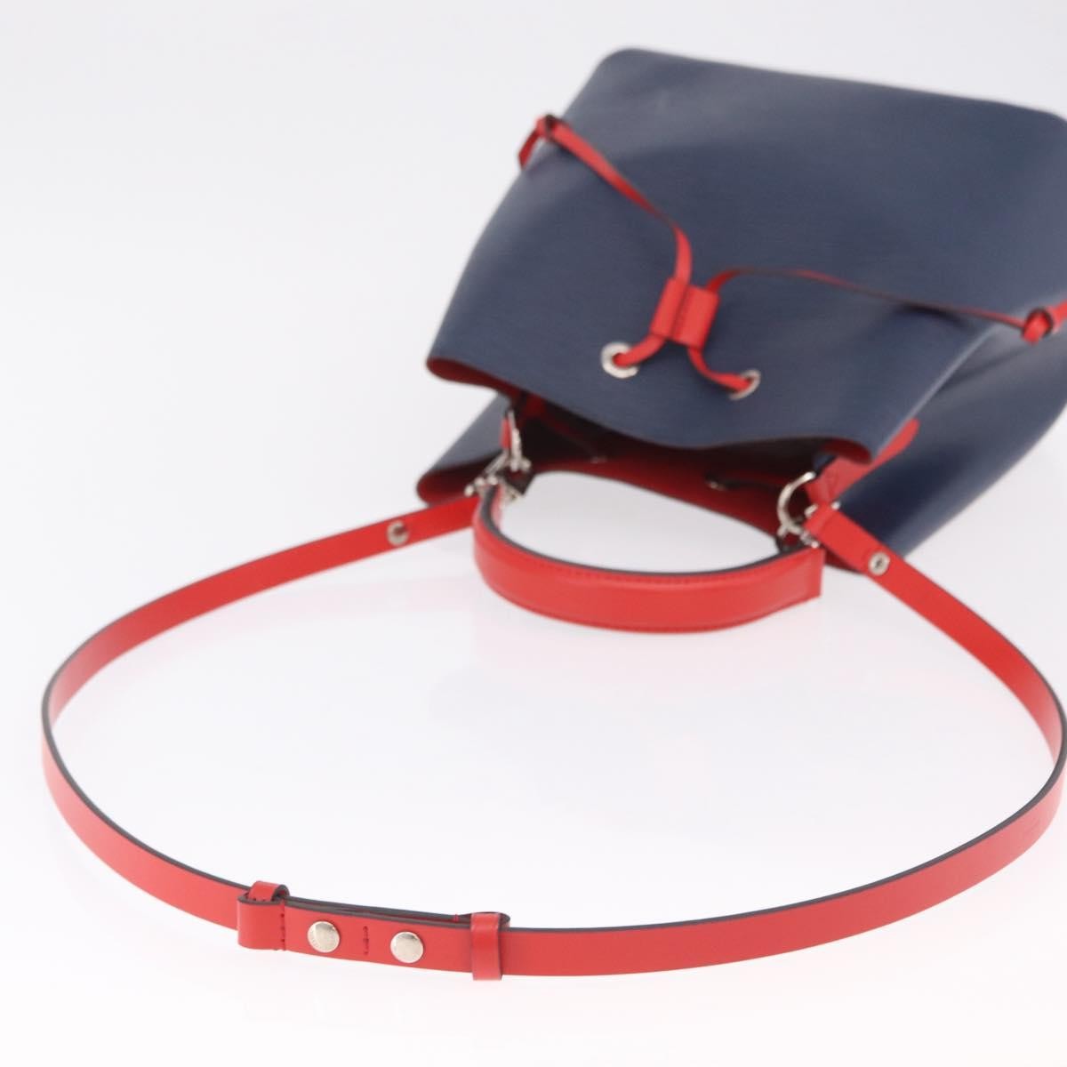Louis Vuitton NeoNoe Limited Edition Colored Damier, Navy, Leather, Handbag