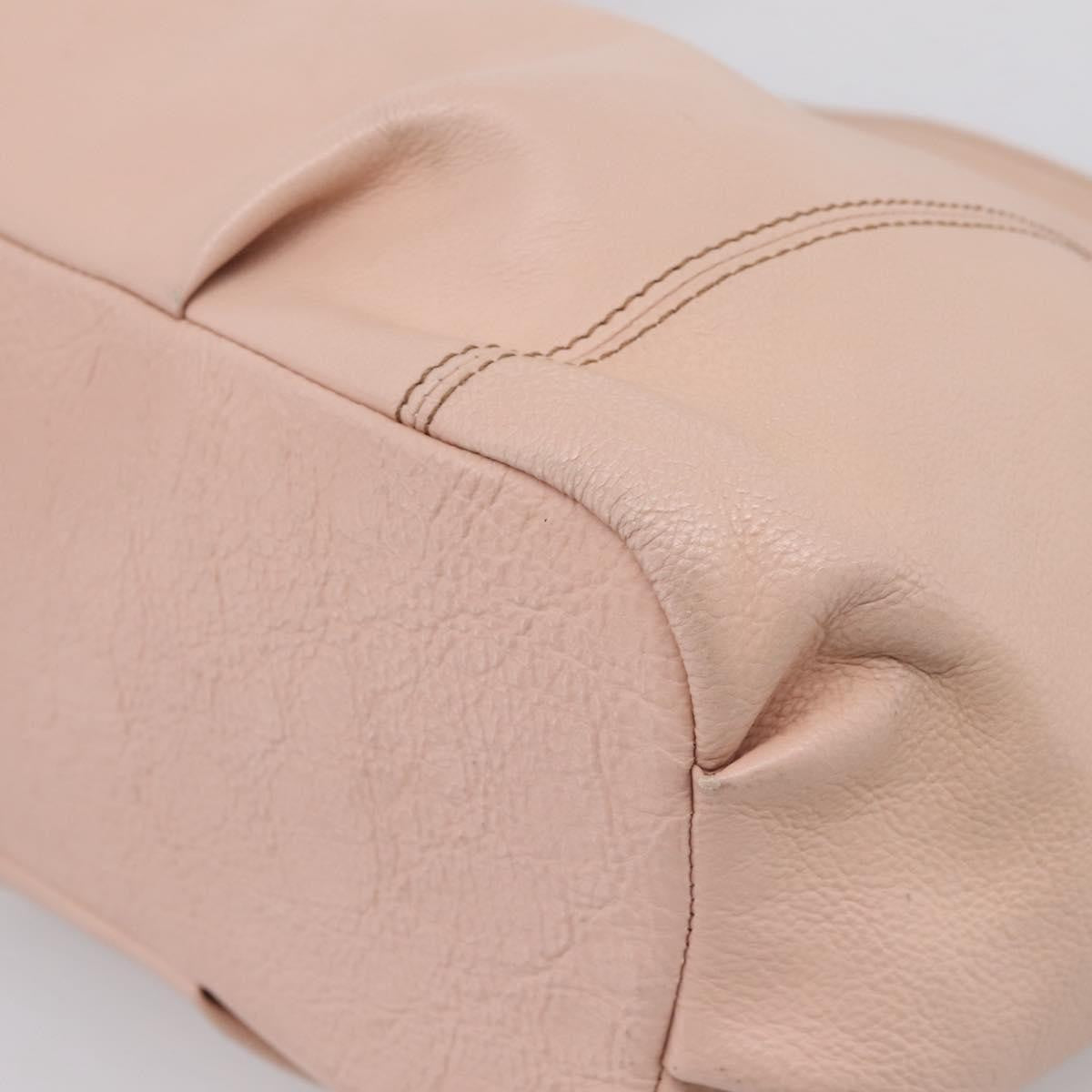 Burberry Blue Label Leather, Pink, Leather, Shoulder Bag