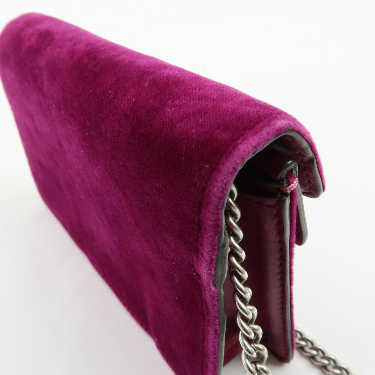 Gucci Dionysus Velvet, Purple, Velvet, Handbag