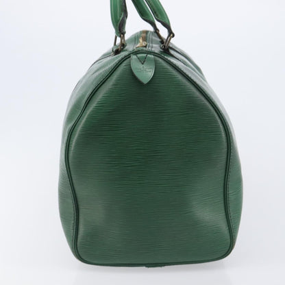 Louis Vuitton Keepall Epi Leather, Green, Leather, Travel Bag